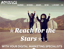 Tablet Screenshot of advancemarketinggroup.ca